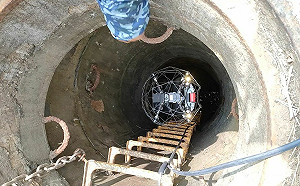新北污水下水道檢查 全台首創導入無人機輔助地下管線無所遁形
