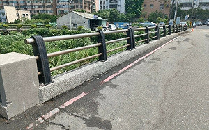 新北三芝宋厝橋煥然一新！ 彩色圖樣再現山林秀麗風貌