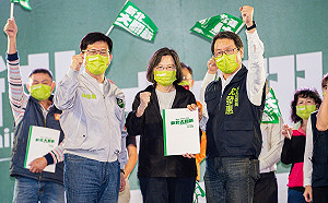 八度輔選林佳龍 蔡英文：心目中最好的新北市長人選