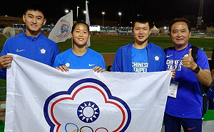 U18亞青田徑賽 謝元愷跨欄、黃潮鴻標槍雙雙奪金