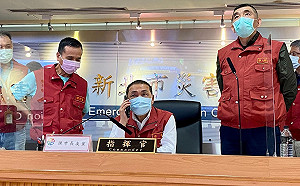 尼莎豪雨狂炸北台灣 侯友宜新竹輔選到一半返新北