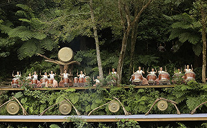 優人神鼓森林音樂會 體驗劇場擊樂武術靈修的融合