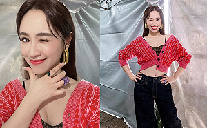 Sandy懷胎6個月曝現況！辣曬露肚裝網驚：不合理