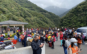 明池山莊遊客受困 今日已完成175名遊客撤離任務圓滿