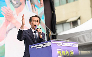 (影)侯友宜輔選張善政 鄭運鵬「正面看待」:用政績爭取選民支持