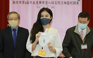 另有市政行程 侯友宜由政治實習生代抽市長選舉號次