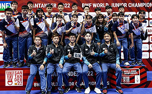 世青羽球混合團體賽 台灣奪銀創隊史最佳