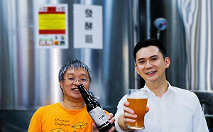 鄭朝方訪竹北釀酒場 取成功經驗協助青創業者