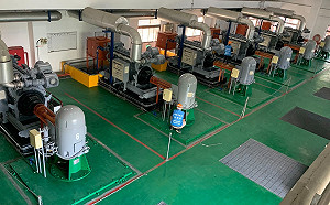 新北中原抽水站蓄水試抽 確保機組抽排功能順暢