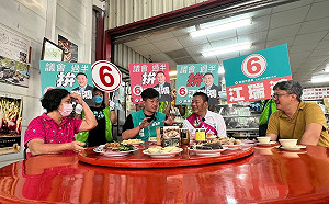 3Q旋風橫掃高雄 力挺湧言選將為綠營拚議會過半