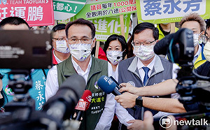 張善政造勢活動破壞公園草皮 鄭文燦：要按照規定復原