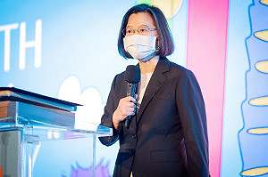 蔡英文：台灣人民從未迴避威權干預的挑戰