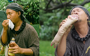 阿翰為金鐘生啃豬腳！曾寶儀1句話讓他豁出去