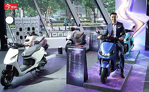 光10月就有6款新電動車！光陽瞄準Gogoro市場急追 柯勝峯：明年將是爆發年