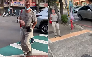 中年男迎面嗆民進黨靠電腦作票 議員參選人當場給「教訓」