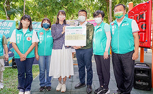 蔡其昌發表《台中FUN樂園》政見 批盧秀燕只會拿數量當政績