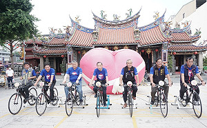 萬和宮主辦 六大媽祖廟萬眾騎BIKE啟動