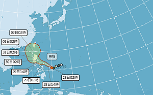 輕颱奈格可能轉中颱 東北季風發威宜蘭山區落大雨