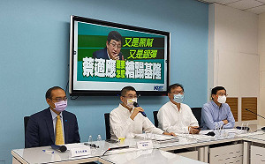 控蔡適應後援會黑道逼里長收2萬 謝國樑曝：他們自稱「暖暖組合」