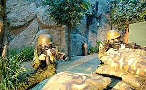 國防預算這樣花? 芒果乾一直來 年編16億蓋「抗壓館」被譏「冷氣房打生存遊戲」