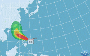 看到台灣就怕？「奈格」最新路徑「往西逃」 對台影響曝光
