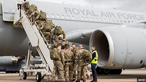 嚇阻俄羅斯  英國步兵營進駐愛沙尼亞