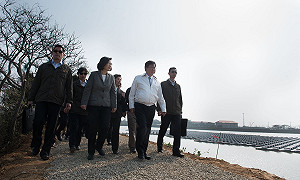 總統：千塘之鄉光電6百萬瓦  近乎1個核電機組