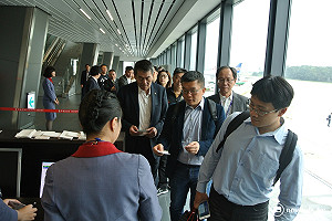 獲邀台中澳門直航貴賓   蔡其昌力推「中進中出」