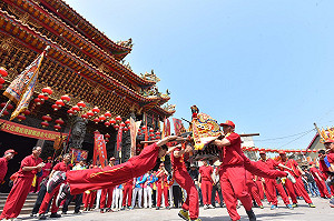 勾勒桃園航空城　鄭文燦向交通部喊話：盼福海宮10米內畫為宗教區