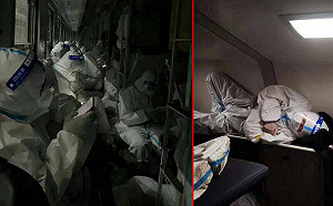 中國學生感謝人民政府讚防疫 被轉移到黨的｢死亡列車｣後崩潰開罵了