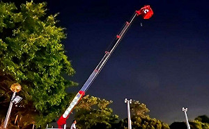 空拍照這麼來的… 盧競總反駁空拍機擾航班指控