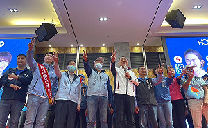 鶯歌聯合競選總部成立 侯友宜：推動鶯歌產業、文創再升級