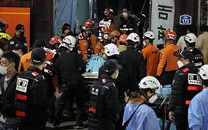 首爾梨泰院萬聖節恐怖踩踏增至151死 還有270人通報失蹤