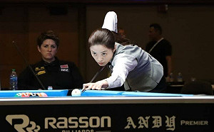 2022世運會銀牌大眼妹周婕妤   帶領新北莊敬高職撞出9號球雙冠王