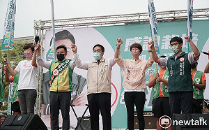 李啟維競選總部成立  大船入港宣示打造海洋觀光大城