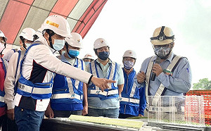 捷運萬大中和線金城機廠全面施工  侯友宜期許2025年完工