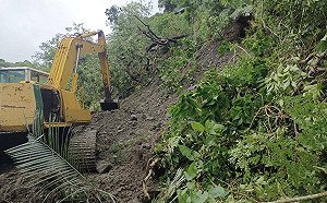 豪雨致災！東部多處路段坍方 光豐公路預計下午2時搶通