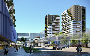 新北招商規劃2.1萬坪的共構開發大樓