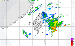 雙北基宜大雨警戒 台南以北16縣市11級強陣風