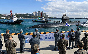 今年首次! 美核潛艇停靠釜山 北韓警告立即停止挑釁