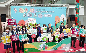 中市身障日系列活動開跑 健力女神林亞璇為宣傳影片代言