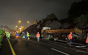 塞怕了？國1汐止內車道搶通「時速7公里」！網：直接6點出門