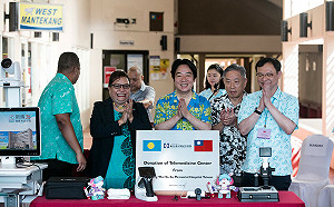 見證遠距醫療設備捐贈儀式 賴清德：盼增進帛琉民眾健康福祉 加強合作