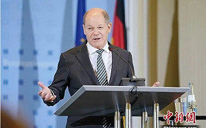 蕭茲不演了! 訪北京之行記者會前直言 : 「我們不想與中國脫勾」