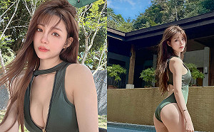 萬人搶看！「超辣議長特助」寧寧穿心機泳裝 網：已失控