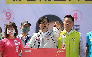 柯志恩頻找藍營大咖助陣  陳其邁：來高雄我們都歡迎