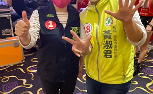 侯競辦消遣林佳龍請立委站路口 黃淑君：選到沒人性 