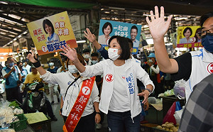 陳其邁掃市場亦步亦趨  柯志恩：沒有拔樁的問題