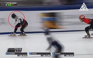 世仇又槓上! 韓、中選手短道賽起衝突 中方控韓選手超越後「搖手指」挑釁