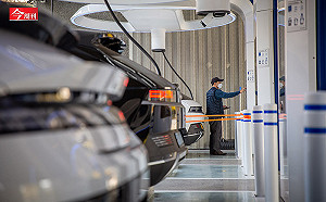 休息站吃便當 電動車電力竟從10→80％！3年產值翻倍 充電樁兆元商機解密